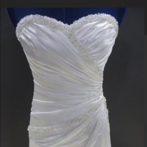 Beaded wedding gown